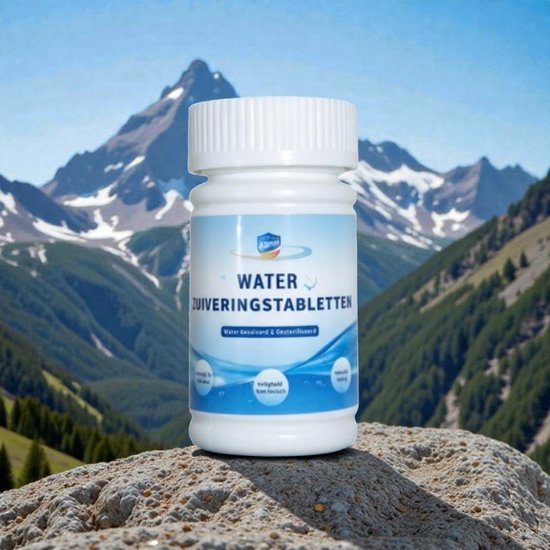 Waterzuiveringstabletten 100 stuks — Drinkwater Tabletten voor Camping, Reizen & Noodgevallen. — afbeelding 5