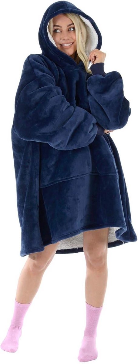 Unisex Hoodie Deken Sweatshirt met Capuchon - Superzacht en Warm