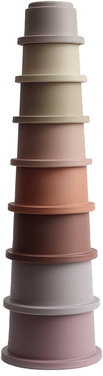 Mushie - Stapeltoren - Stapeltorens - Pastel