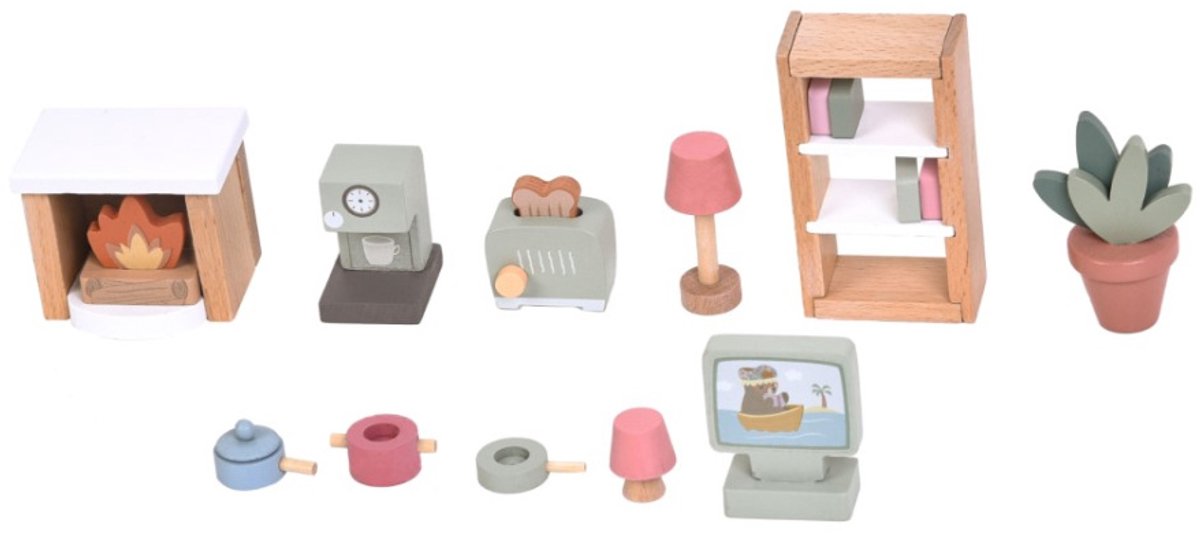 Little Dutch - Poppenhuis meubels aanvulset FSC — afbeelding 4