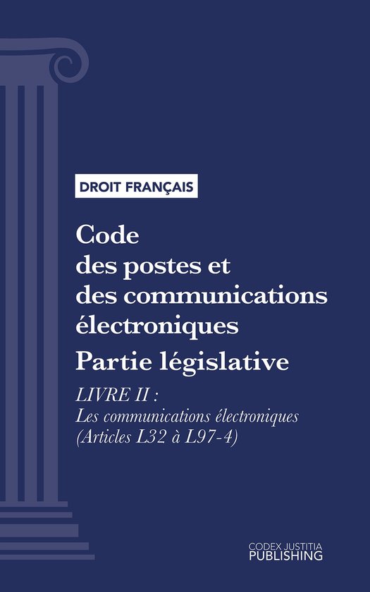 Code des postes et des communications électroniques - cover