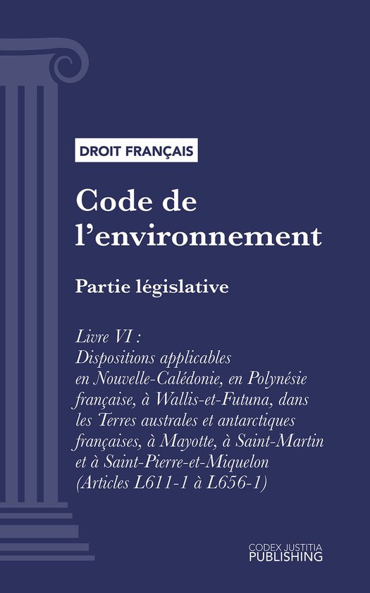 Code de l'environnement - cover