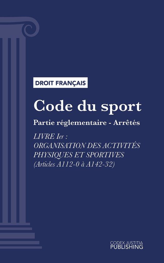 Code du sport - cover