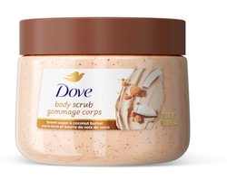 Dove Body Scrub - Brown Sugar & Coconut Butter - Moisturize, Exfoliate and Nourish - 444ml