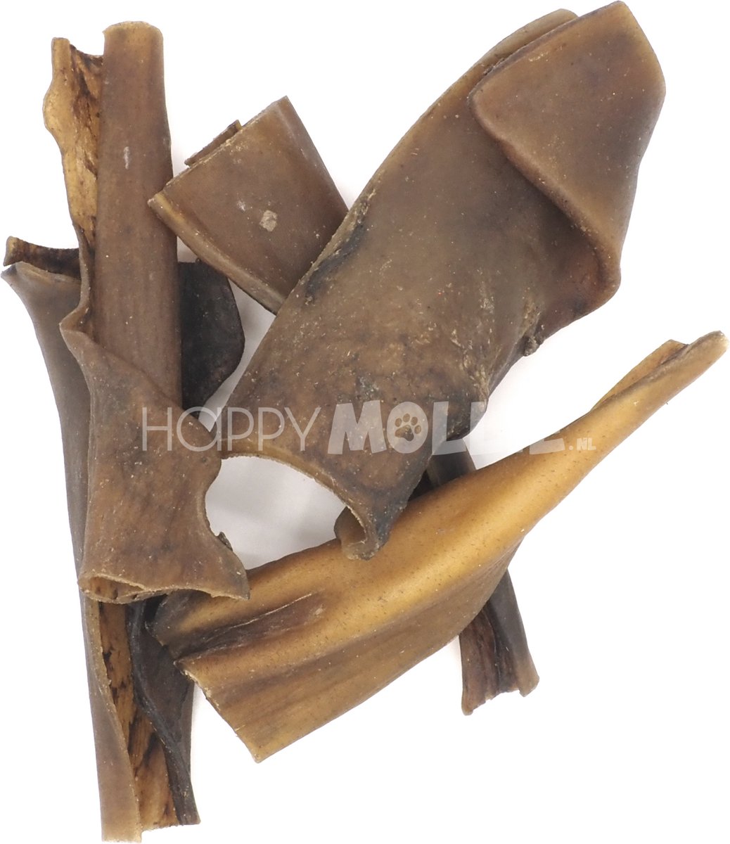 Mollie & Babs - Kamelenhuid - Hondensnacks - Kauwsnack - Kameel - Zeer Hard - Fanatieke Kluivers - Geurarm - 100% Natuurlijk - Hypoallergeen - 200 gram