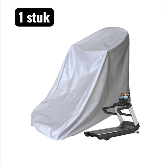 1 stuk - Fietshoezen - Beschermhoes voor Fitnessapparaten - 200*95*150cm - Waterdichte - UV-Bestendige Hoes voor Loopbanden - Hometrainers en Crosstrainers - Binnen en Buiten - Zilver