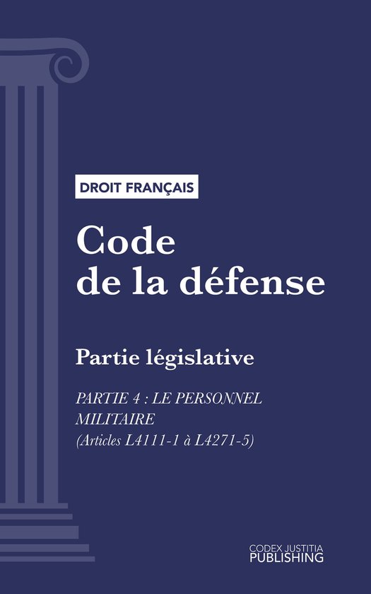 Code de la défense - cover