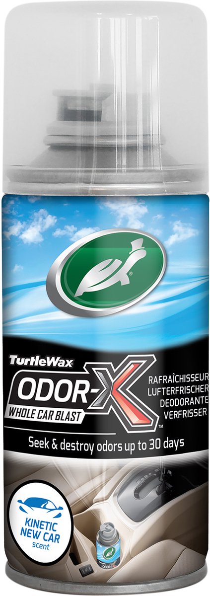 Turtle Wax power out odor-x whole car blast - verwijderd vieze geurtjes - vernietigt geur in plaats van te maskeren - heerlijke frisse new car geur - tot 30 dagen - 100ml