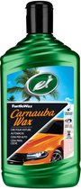 Turtle Wax Carnauba – Autowax – Reinigt & polijst - Langdurige bescherming – Geeft langdurige glans - Verbeterd met nanotechnologie siliconen - 500ml