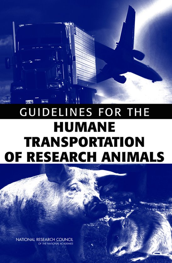 Guidelines for the Humane Transportation of Research Animals - cover