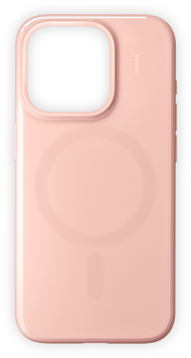 iDeal of Sweden Slim Case MagSafe geschikt voor iPhone 15 Pro Max Glossy Blush Pink