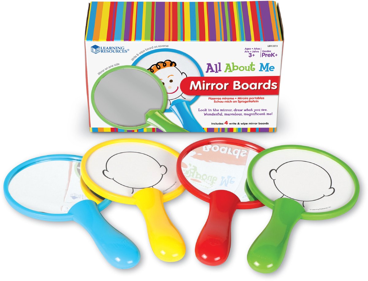 Learning Resources spiegelbordjes (set van 4) - 3+