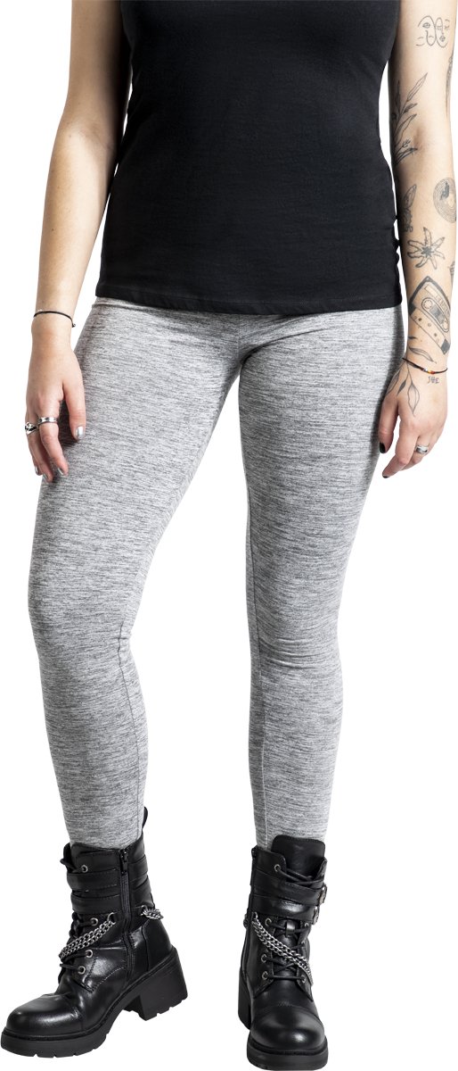 R.E.D. Rock-Engineered Design Grijze high-rise legging - Dames - M — cadeau in Cadeau-ideeën - foto 6