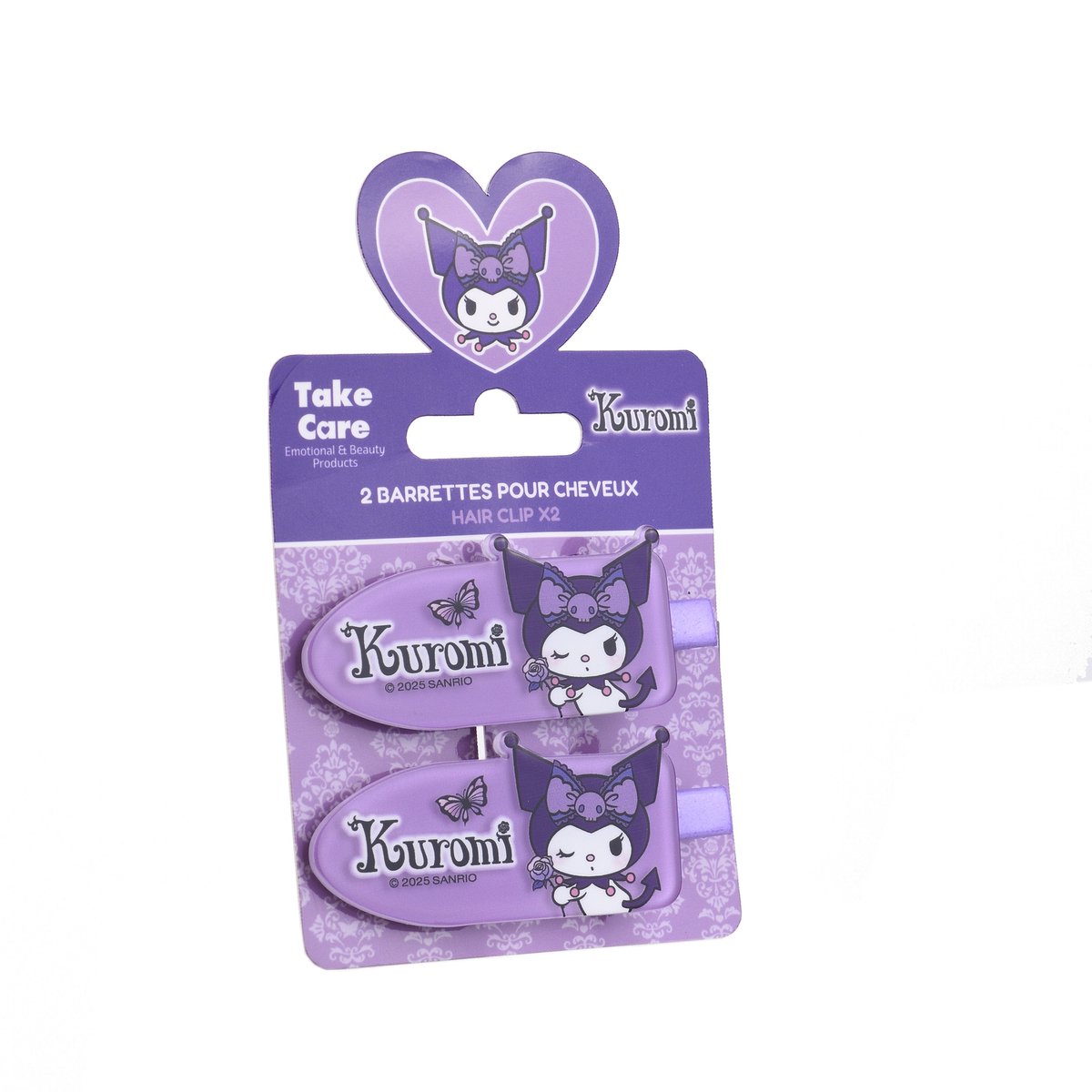 Kuromi Haarspeldjes Meisje – Set van 2 – Kinder Haarclip - Haaraccessoires