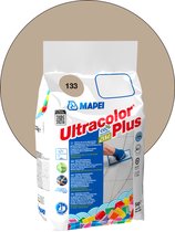 MAPEI Ultracolor Plus Voegmortel - Waterafstotend & Schimmelwerend - Kleur 133 Sand - 5 kg
