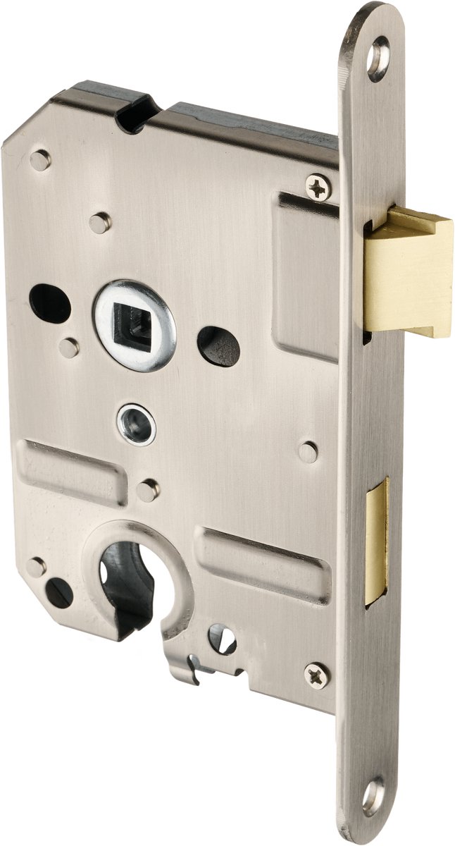 Ostiumhome® - Binnenwerk - RVS Cilinderslot - Loopslot - PC55 mm - Inclusief montagemateriaal