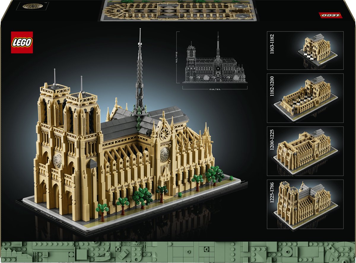 LEGO Architecture Notre-Dame van Parijs - 21061 — afbeelding 23