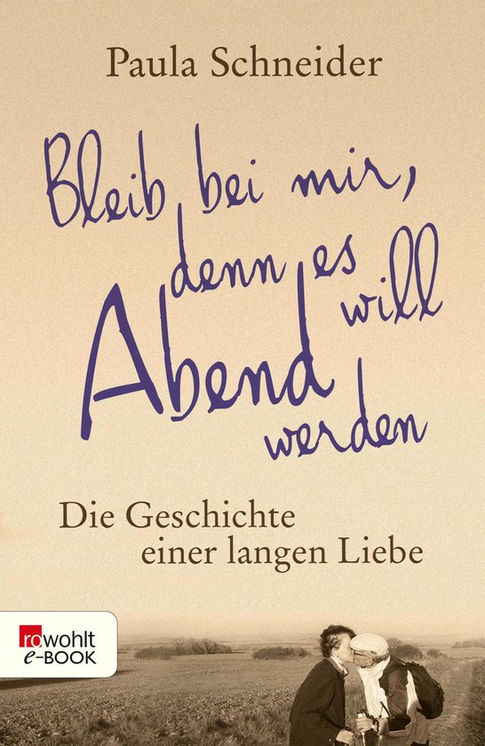 Bleib bei mir, denn es will Abend werden - cover