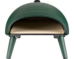Grill Guru Pizza Oven Gas - Groen - tot 450 graden - inklapbare pootjes voor opberg gemak