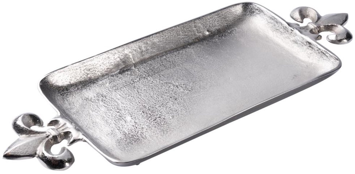Michael Noll - Dienblad "Lelie" - Zilver - Aluminium - 60cm