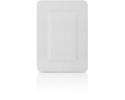 Kliniplast eilandpleister nonwoven border 5 x 7 CM wit - 10 stuks