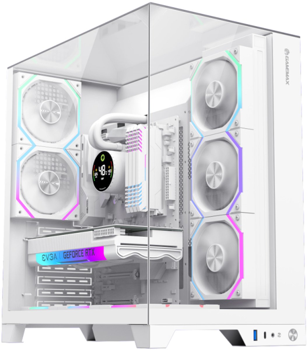 GameMax Infinity Pro WH Midi Tower Wit