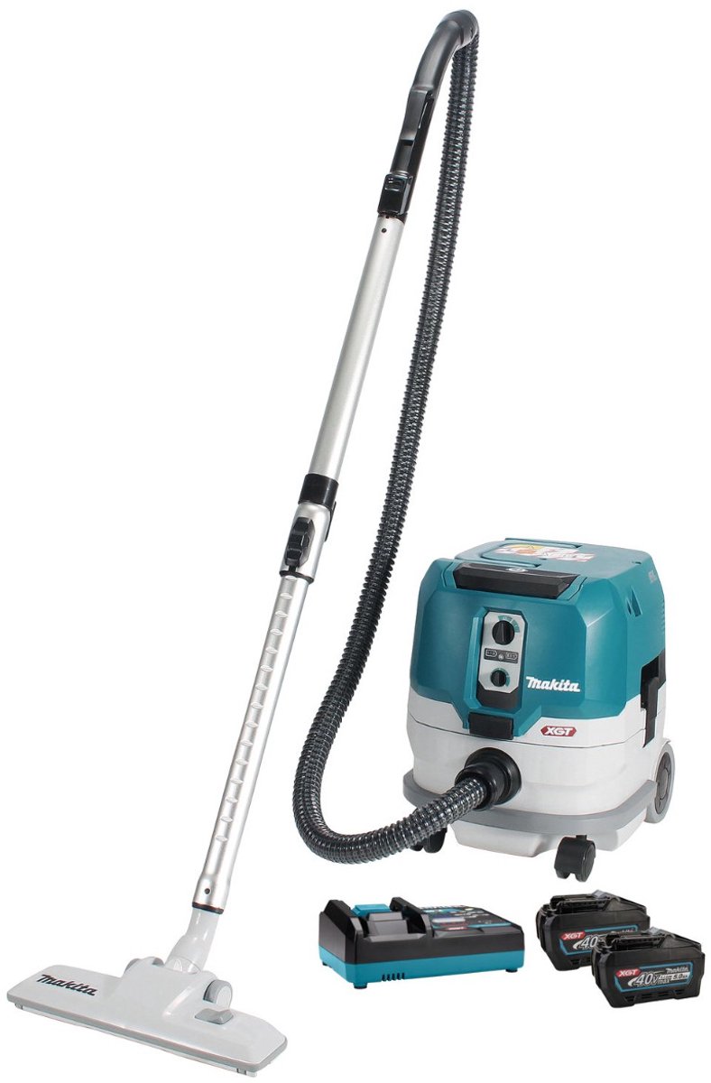 Makita VC005GLM201X Accu stofzuiger L-klasse XGT 40V Max 4.0Ah NIET VAN TOEPASSING