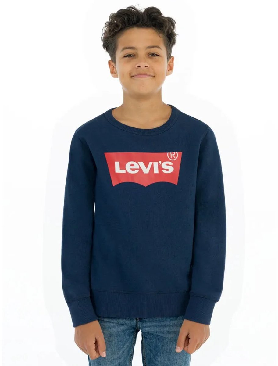 Levi´s ® Kids Batwingneck Sweatshirt 24 Months Jongen Jurkje Blues