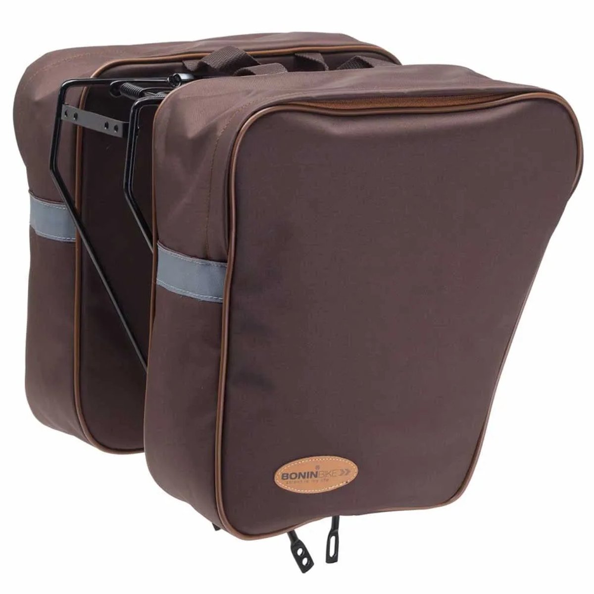 Bonin Synthetic Leather Fietstassen Zwart