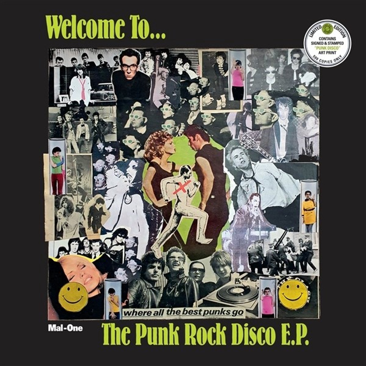 Mal-One - Welcome To... The Punk Rock Disco E.P. (12" Single)