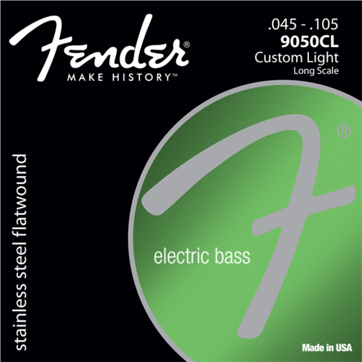 Fender Strings Flatwound 45 105 9050CL stainless steel - Snarenset voor 4-string basgitaar
