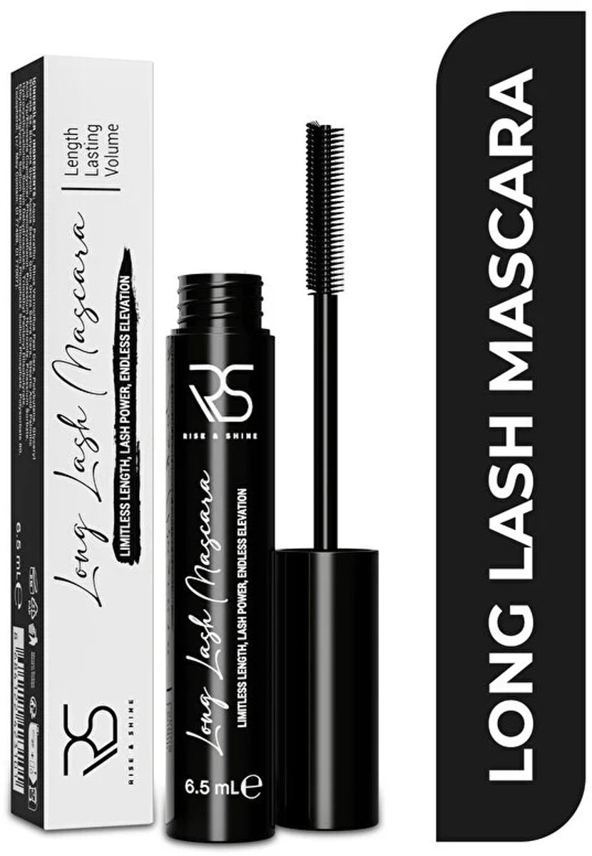 Rise and Shine - Long Lash Mascara Length Lasting Volume - Lange Wimpers, Extra Volume & Diepe Kleur - 6.5 ml Dilan Polat