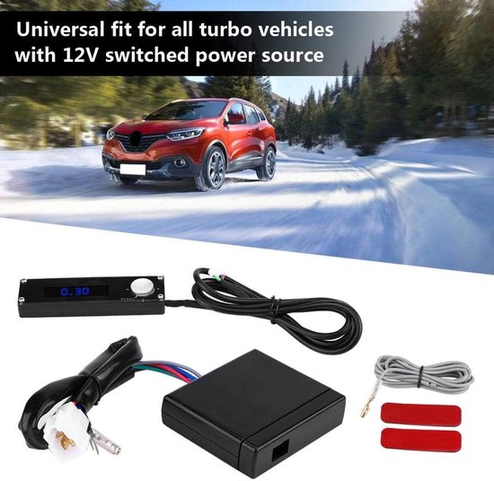 12V Car Universal Digital Display Turbo Timer - Turbine Protection ...