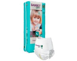 BAMBO NATURE - Trainingsbroekje - JUNIOR - XL - Maat 5 -11 tot 17 kg (CASE 3 X 38)