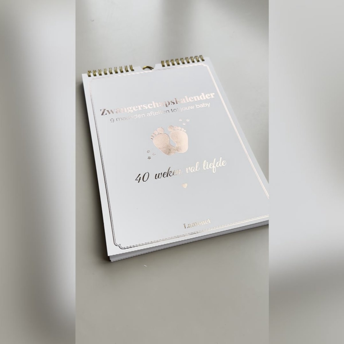 HIMMEL.HERZ.PAPIER® Zwangerschapsdagboek Liefde in de buik - Dagboek