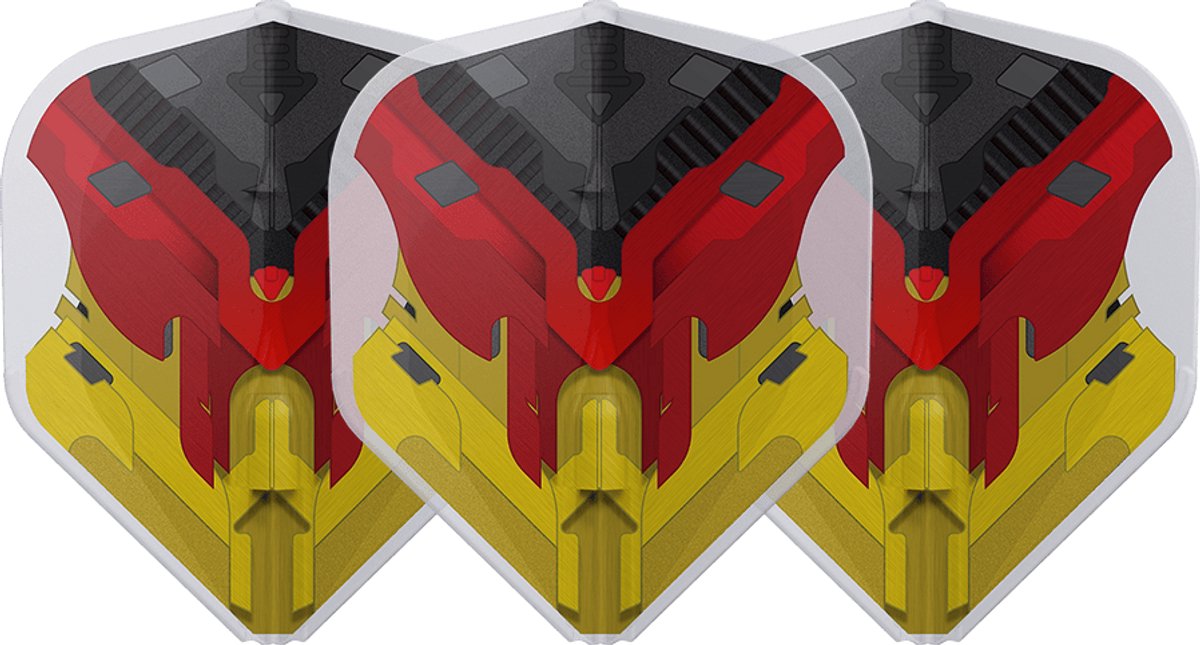 L-Style L1 EZ V-Series V1 Germany Type D Clear White - Dart Flights