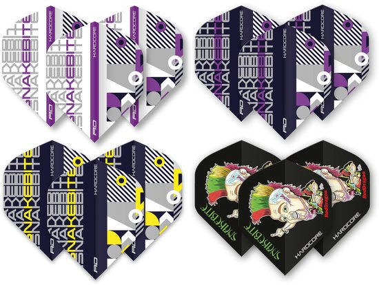 Red Dragon Peter Wright Snakebite Double World Champion Flight Collection - Dart Flights van Red Dragon — afbeelding 3