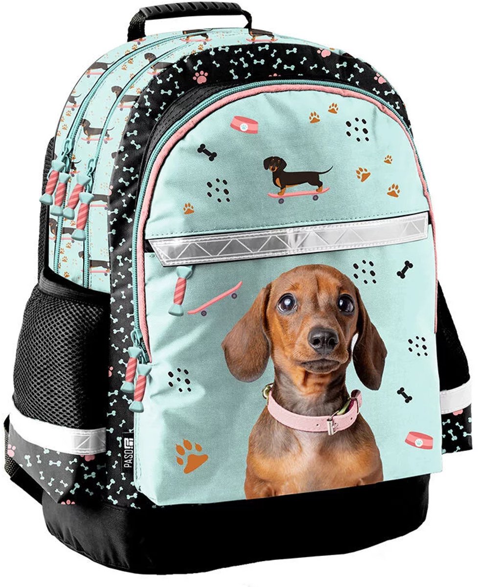 PASO Rugzak Teckel - 41 x 28 x 18 cm - Polyester