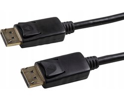 DisplayPort Kabel 1m 4K 60Hz DP naar DP Audio/Video