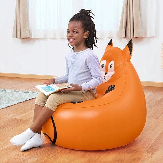Bestway Opblaasbare Fauteuil Vos met Rugleuning - Kind & Tiener van Bestway — afbeelding 5