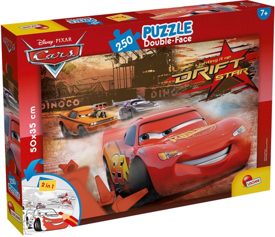 Lisciani - Puzzel - Disney Cars - 250 stuks