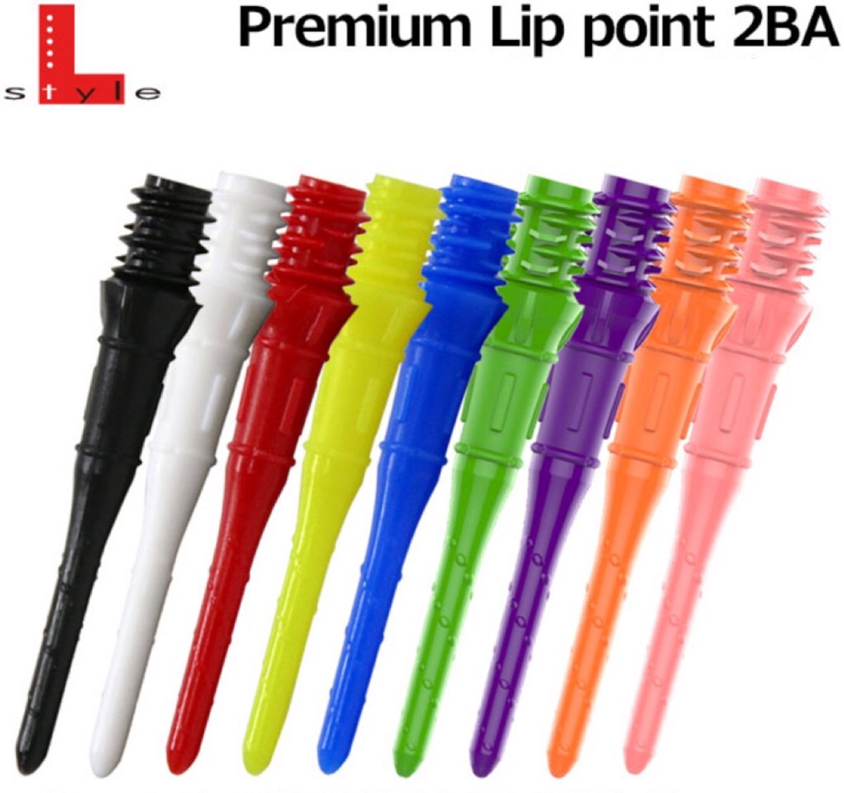 L-Style Premium Lip Points 2BA Soft Tips Paars