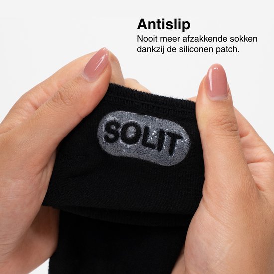 Chaussettes baskets invisibles qui ne glissent pas - Taille 39-42 - pour Femme et Homme - Chaussettes sans couture - silicone anti-dérapant - no show