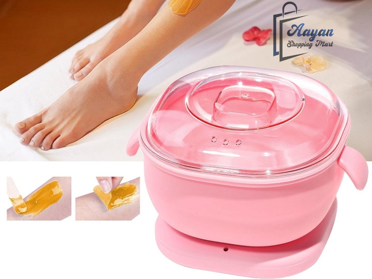 Opvouwbare siliconen waxwarmer voor lichaamshaarverwijdering – Waxmelter – Waxwarmer – Ontharing – Ontharingstool – Multicolour –ontharingsapparaten– 72630