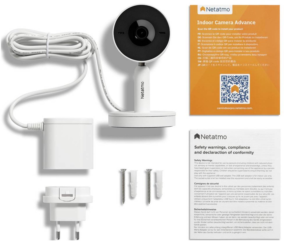 Netatmo Slimme Beveiligingscamera Binnen - 2K met gezichtsherkenning thumbnail 8