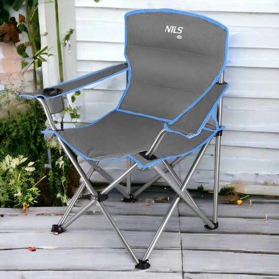 Opvouwbare Campingstoel met Bekerhouder - Comfortabel & Draagbaar van Merkloos — afbeelding 5