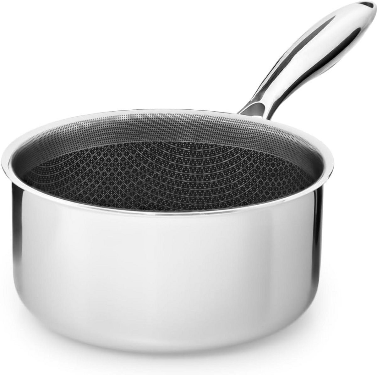 Kookpan 18 cm Inductie - Krasbestendig en PFAS-vrij - 3-laags RVS