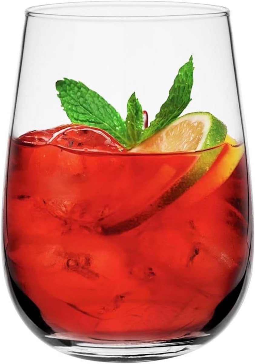 Set van 6 Drinkglazen en Waterglazen - 330 ml - Vaatwasmachinebestendig