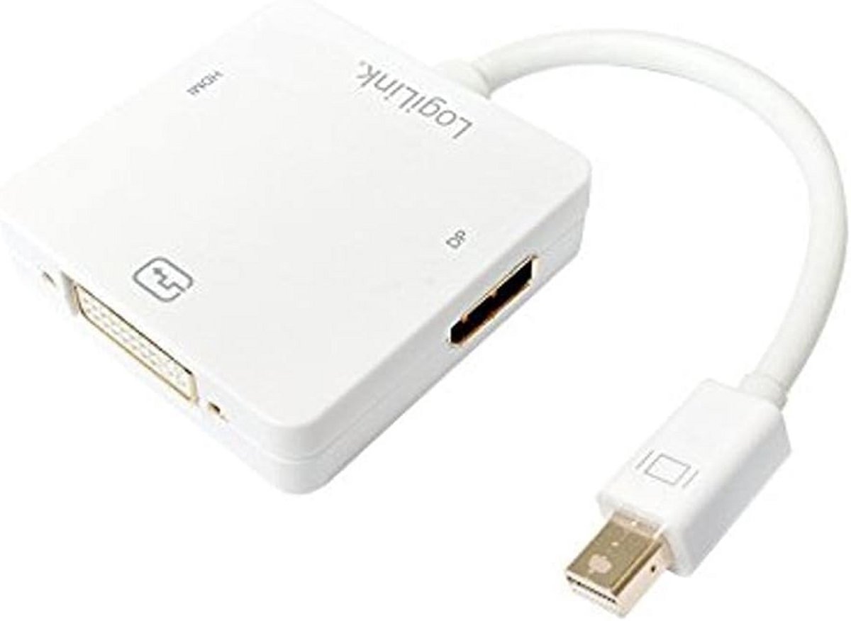 Mini DisplayPort naar HDMI, DVI en DisplayPort Adapter 4K
