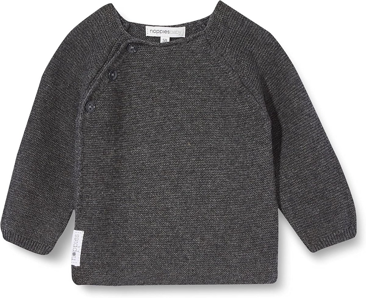 Unisex Baby Gebreide Cardigan Wikkelvest - Zacht Biologisch Katoen